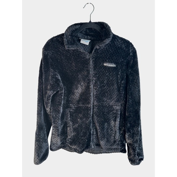 Columbia Jackets & Blazers - Columbia Women's Black Interchange Plush High Pile Fleece Full Zip Jacket Size M
